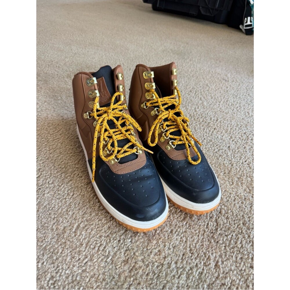 Nike Lunar Force 1 Duckboot Tan Black Men's 10.5
